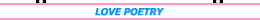 FörälskelsePoetry